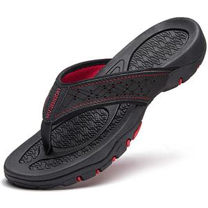 Chaussures d'été décontractées de <span class=keywords><strong>grande</strong></span> taille pour hommes, tongs de plage imprimées pour l'extérieur avec fonction antidérapante, pantoufles, sandales - Product Image 1
