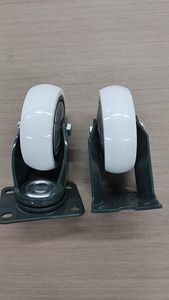 Chinesischer Hersteller 4 Zoll 5 Zoll <span class=keywords><strong>6</strong></span> Zoll 8 Zoll Schwerlast-Lenkrollen Hochbelastbare PU-Rollen - Product Image 5