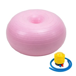 ฟิตเนสโดนัท บอลออกกำลังกายแบบสวิส สำหรับฝึกโยคะ พิลาทิส และการฝึกสมดุล ใช้ได้ทั้งในโรงยิม สำนักงาน หรือห้องเรียน - Product Image 5