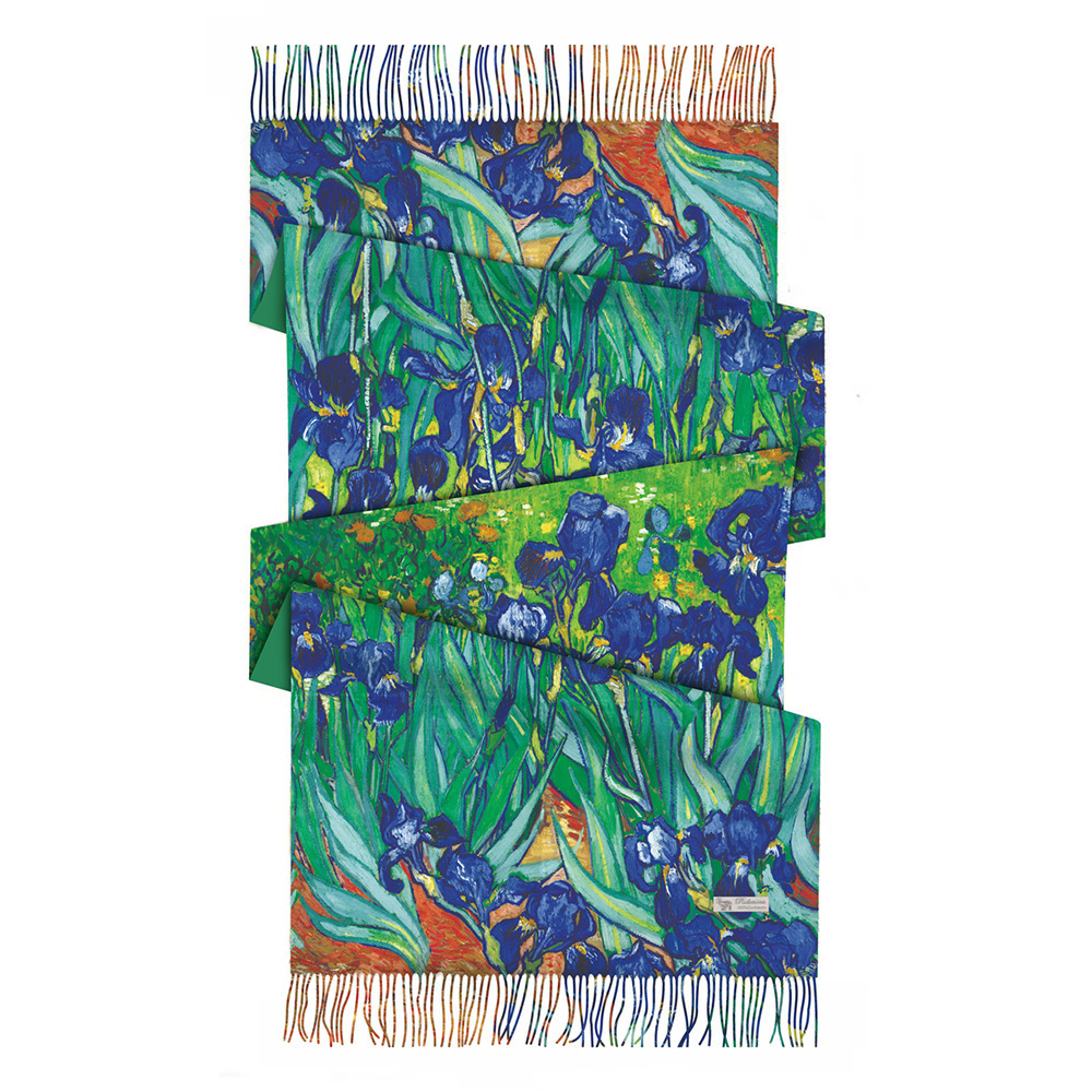 Van gogh irises in bloom