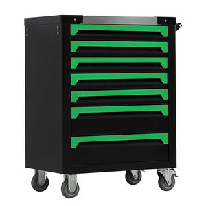 भारी शुल्क स्टील कार्यशाला रोलिंग ट्रॉली उपकरण छाती पहियों गैरेज भंडारण 7 दराज उपकरण गाड़ी बॉक्स रोलर कैबिनेट मजबूत लोड - Product Image 5