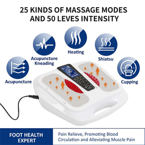 Masajeador Eléctrico de Pies para Mejorar la Circulación Sanguínea y Aliviar la Fascitis Plantar, Dispositivo Portátil de Terapia para Pies, Estimulador de Pies - Product Image 5