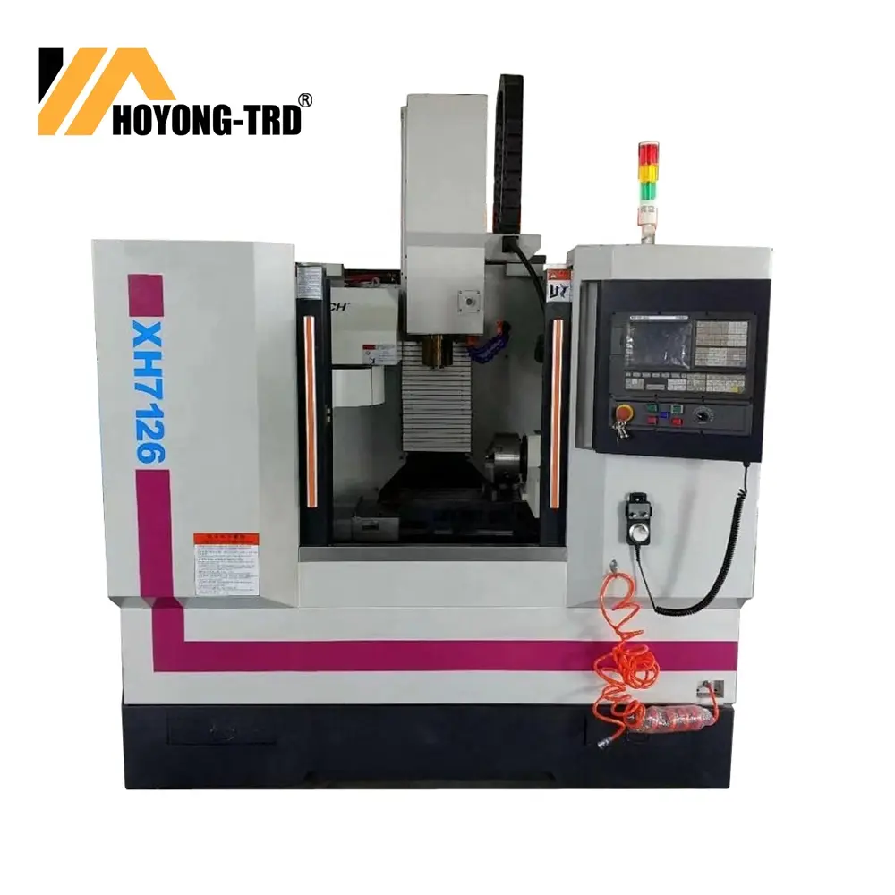 Venta caliente Fresadora CNC de 3 ejes de alta precisión XH7126