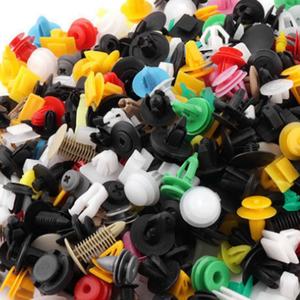 500 pièces voiture mixte emballage boucle intérieur porte panneau coffre étanchéité bande Clips pousser retenue broche Auto <span class=keywords><strong>pare</strong></span>-chocs attaches - Product Image 6