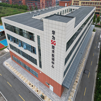 Construcción de acero prefabricada de estilo chino, marco de acero de varios pisos, construcción de enseñanza para estudiantes, estructura de acero, escuela de cine