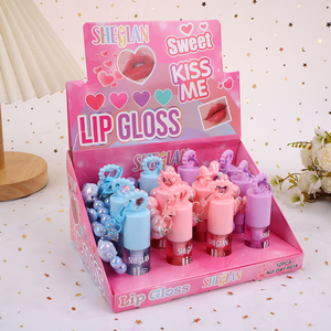 Thời trang 12 pcs dễ thương son bóng với DIY Keychain nuôi dưỡng dưỡng dưỡng ẩm môi dầu lỏng son bóng làm Kit - Product Image 1