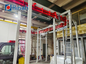 خط غمس الطلاء الآلي الكامل المحاور مع السلطة والناقل الحر - Product Image 5