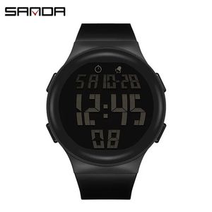 Reloj Sanda 2151 Nuevo para Hombre, 50M Resistente al Agua y a los Golpes, Reloj Deportivo con Múltiples Zonas Horarias, Reloj Digital de Pulsera para Hombre - Product Image 2