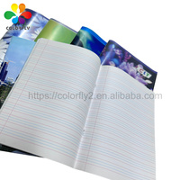 Cahiers scolaires A4 A5 cahier d'exercices de reliure de selle à couverture souple pour étudiant du Burkina Faso