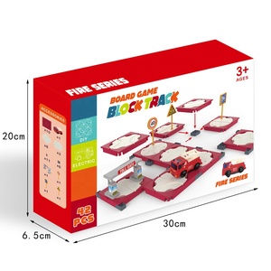 บอร์ดเกมสร้างตามแบบ DIY สำหรับเด็ก, แผงวงจรสร้างปริศนาสร้างตามเขาวงกตของเล่นสำหรับเด็กประกอบตามเส้นทางแบบเปลี่ยนได้จำนวน42ชิ้น - Product Image 4