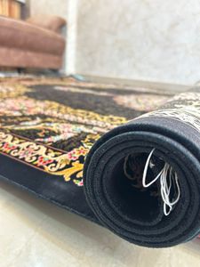 Alfombra de Seda Pura Hecha a Mano, Alfombra de Lujo Moderna Anudada a Mano con Diseño Antideslizante para Sala de Estar, Dormitorio, Hotel, Oficina - Product Image 3