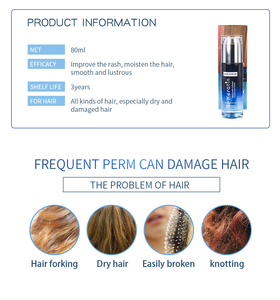 Aceite para el Crecimiento del Cabello Natural OEM, Tratamiento de Queratina, Suero Capilar para Cabello Dañado, Control del Frizz, Brillo para el Cuidado del Cabello en Salón - Product Image 6