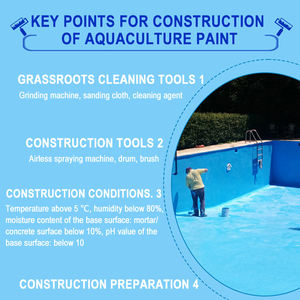 Pescado, camarón, alevines, pintura de acuicultura, estanque de peces, Pintura ecológica especial, pintura impermeable para piscina de paisaje antipenetración - Product Image 6