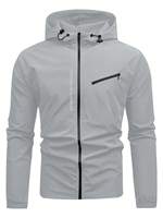 Veste en coton imperméable et légère pour homme, confortable, idéale pour l'automne, la randonnée, l'entraînement en extérieur, coupe-vent personnalisé, veste tactique de chasse