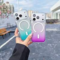 Coques de téléphone magnétiques sans fil pour iPhone 17 16 Plus 15 Pro Max 14 13 Pro - Coque arrière de protection