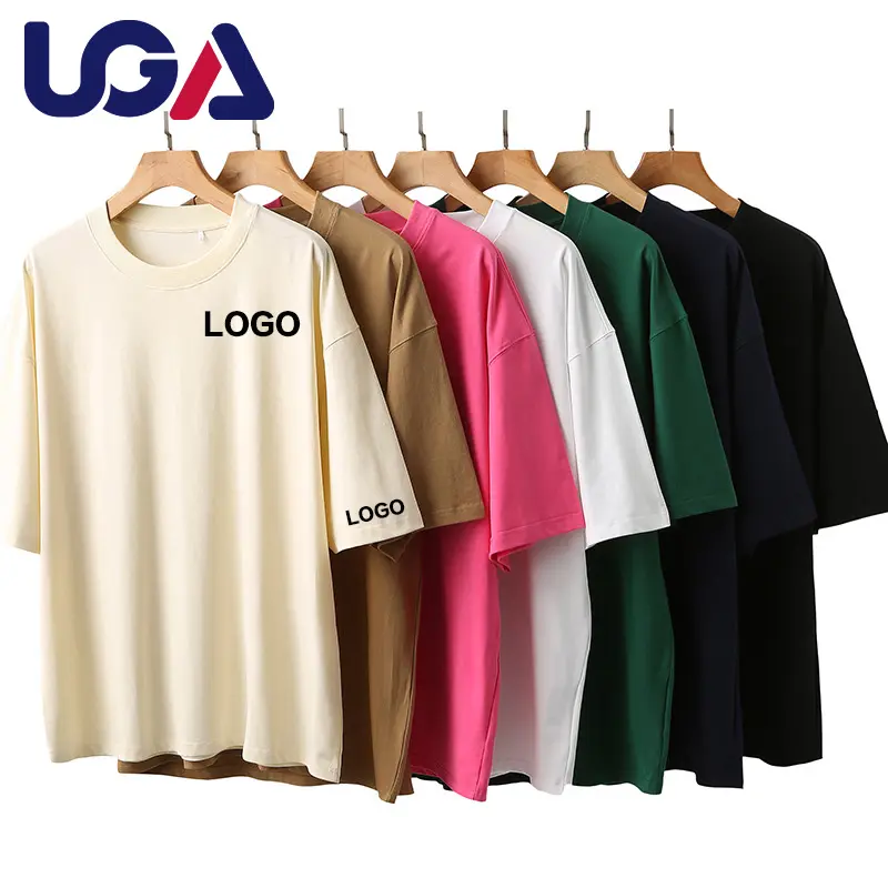 Camiseta masculina gráfica de algodão 100%, tamanho grande, com impressão personalizada, com seu logotipo
