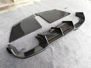 De fibra de carbono difusor trasero Spoiler de guardia para <span class=keywords><strong>BMW</strong></span> <span class=keywords><strong>Serie</strong></span> <span class=keywords><strong>2</strong></span> F87 M2 2015 de 2016 a <span class=keywords><strong>2017</strong></span> M Tipo de aletas de tiburón estilo difusor - Product Image 6