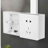 Boîtier de jonction universel à fond ouvert Type 86, base pour interrupteur de câblage, modèle 86