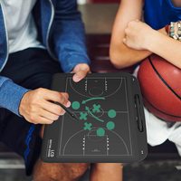 Tableau d'écriture LCD portable grand format 13,5 pouces pour entraîneur de basketball – Tableau numérique de tactique et de graffiti – Meilleures ventes