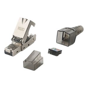 Produit vendu à chaud <span class=keywords><strong>catégorie</strong></span> <span class=keywords><strong>6</strong></span> 8p8c câble Ethernet Gigabit <span class=keywords><strong>RJ45</strong></span> CAT6 câble réseau <span class=keywords><strong>connecteur</strong></span> blindé en métal - Product Image 2