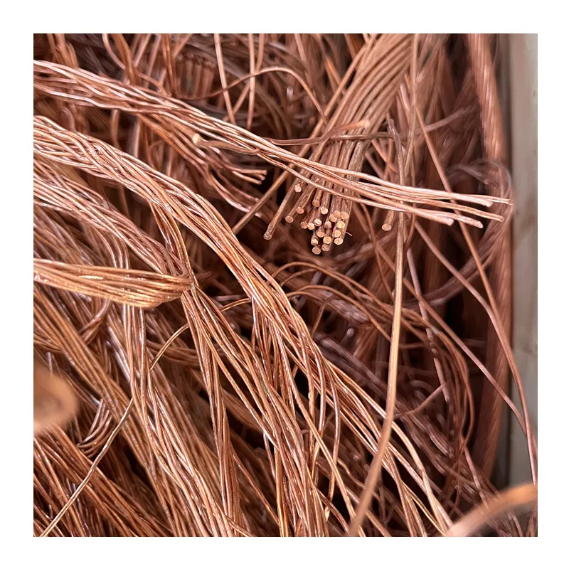 High purity copper wire scrap in Shandong/cooper ingot /99.99 scrap copper