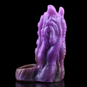 SHAZ-3002 Nuevo Extensor de Pene con Funda para Agrandar el Grosor, Diseño Animal de Fantasía, Juguete Extensor de Pene con Efecto de Eyaculación - Product Image 5