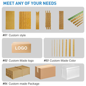 El mejor poste de bambú artificial sintético de nailon ASA duradero a <span class=keywords><strong>precio</strong></span> de fábrica, valla de riel moderna <span class=keywords><strong>para</strong></span> yardas, vida útil de más de 20 años Tropical - Product Image 6