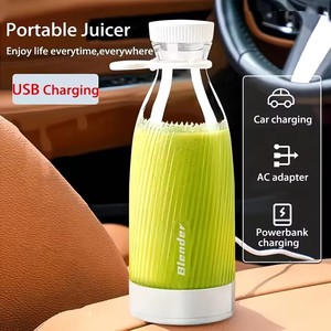 เครื่องปั่นน้ำผลไม้แบบพกพาไร้สาย USB สำหรับขายส่ง เครื่องคั้นน้ำผลไม้แบบช้า วัสดุพลาสติก รับผลิตแบบ OEM สำหรับใช้ในครัวเรือน คั้นน้ำมะนาว - Product Image 2