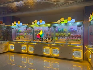 Machine à griffes géante pour deux joueurs, pour peluches, modèle Twister, jeu d'arcade à monnayeur, 2 <span class=keywords><strong>jeux</strong></span> pour centre de divertissement - Product Image 6