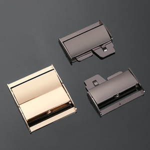 Accessoires à boucle métallique en alliage durable pour sacs, couleur or clair et autres couleurs Q101 50 - Product Image 3