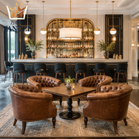 Vantel Hotel Restaurant - Mobilier de restauration de luxe - Ensemble table, chaises et banquettes - Fournisseur de mobilier hôtelier sur mesure
