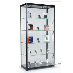 Fabricant Extra Vision Multipurpose Wall Glass Display Case Aluminium Frame Cabinet Showcase for Retail Shops - Product Image 4