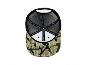 Casquette Trucker en Maille Structurée à Profil Bas avec Broderie 3D Ajustable, Fabriquée en Usine au Vietnam, Style Tendance et Dynamique pour Adultes - Product Image 4