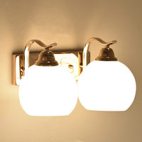 Lampe murale en fer pour chambre à coucher, salon, balcon, couloir, allée, escalier - Lampe de chevet créative à LED