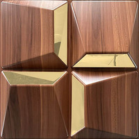 Panneaux muraux en PVC imperméables écologiques, panneaux muraux 3D pour la décoration du plafond du balcon, utilisation en intérieur