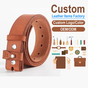 Cinturón de Cuero Genuino Personalizado, Hebilla Rectangular Plateada, Diseño Casual y Duradero de una Sola Pieza - Product Image 1