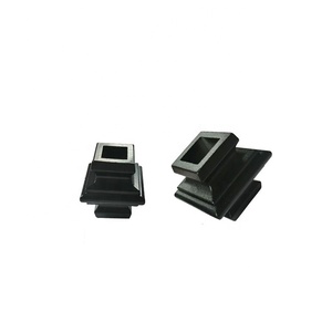 <span class=keywords><strong>Celia</strong></span> Collar de balaustre cuadrado de aleación de aluminio de 3/4 pulgadas para valla al aire libre Eco-Friendly 19mm Die Cast - Product Image 4