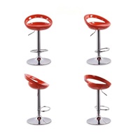 Chaises de bar modernes à pieds métalliques, vente chaude, tabourets de bar de style nordique, hauteur comptoir, Cadeira Para Bar, meubles de pub, chaises pivotantes