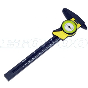 150mm/6 "plastik arama kumpas plastik siyah arama sürmeli kumpas inç-okuma kumpas kalibre - Product Image 4