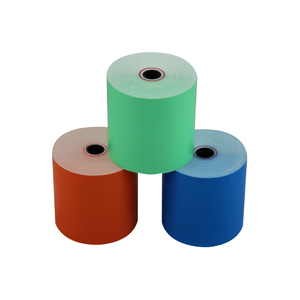 Customized <strong>Colour</strong> logo Pos Thermal Paper <strong>Roll</strong> 80x80 for Supermarket Bank Hotel Restaurant Customized Cash Register Paper <strong>Roll</strong> - Product Image 2