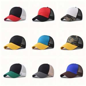 Gorra Trucker de Malla de Algodón Multicolor de Moda 2024, Gorra de Béisbol Deportiva con Logotipo Personalizado Bordado, Transpirable, de Dos Tonos - Product Image 6