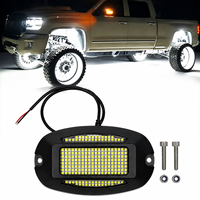 24 48 256 puces LED blanches pures, éclairage sous châssis robuste en aluminium pour véhicules tout-terrain, UTV, ATV, Jeep, camions, éclairage de fond de caisse