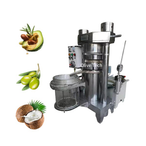 เครื่องกดน้ำมันไฮดรอลิกสแตนเลส อุปกรณ์แปรรูปเมล็ดพืชอัตโนมัติ - Product Image 1
