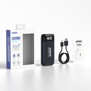 <span class=keywords><strong>Chargeur</strong></span> et batterie externe <span class=keywords><strong>portable</strong></span> OEM XTAR 2-en-1, multifonction, Li-ion 18650 21700, pour téléphone - Product Image 3