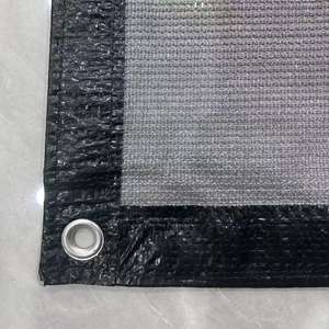 ตาข่ายบังแดด HDPE สำหรับการเกษตร ป้องกันรังสียูวี รูปทรง<span class=keywords><strong>สี่เหลี่ยม</strong></span>ผืนผ้า สำหรับปกป้องพืชผล ปลูกต้นไม้ <span class=keywords><strong>ผ้า</strong></span>คลุมแบบม้วน สำหรับการเกษตรกลางแจ้ง - Product Image 2