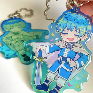 Acrylic giá tag Keychain ảnh Epoxy nhựa máy ảnh xoay phim hoạt hình quyến rũ số lượng lớn cát lún tùy chỉnh Acrylic quyến rũ - Product Image 2