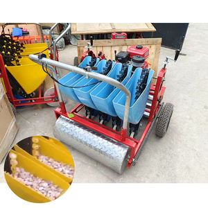 Sembradora de Ajo de Alta Eficiencia y Máquina para Plantar Ajo Fácil de Operar, Sembradora Manual de Ajo de 4 Filas - Product Image 1