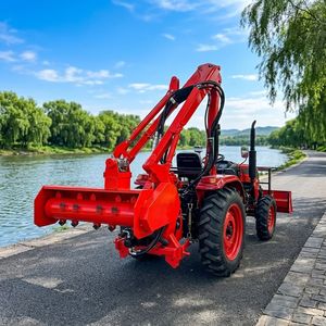Cortadora de Césped Montada en Tractor para Industria Pesada, para Limpieza de Carreteras y Zanjas, Cortadora de Setos Hidráulica Multifuncional - Product Image 3