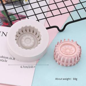 Molde <span class=keywords><strong>de</strong></span> Silicona 3D con Forma <span class=keywords><strong>de</strong></span> Neumático <span class=keywords><strong>de</strong></span> Coche y <span class=keywords><strong>Moto</strong></span> para <span class=keywords><strong>Fondant</strong></span>, Chocolate, Decoración <span class=keywords><strong>de</strong></span> Pasteles, Herramientas <span class=keywords><strong>de</strong></span> Repostería DIY y Molde para Jabón - Product Image 4