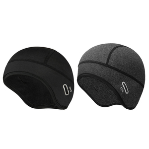 Casquette de ski de sports d'hiver pour hommes Bonnets de course coupe-vent thermiques doux et extensibles avec couvre-oreilles chauds pour la randonnée, le cyclisme et les sports d'hiver - Product Image 3